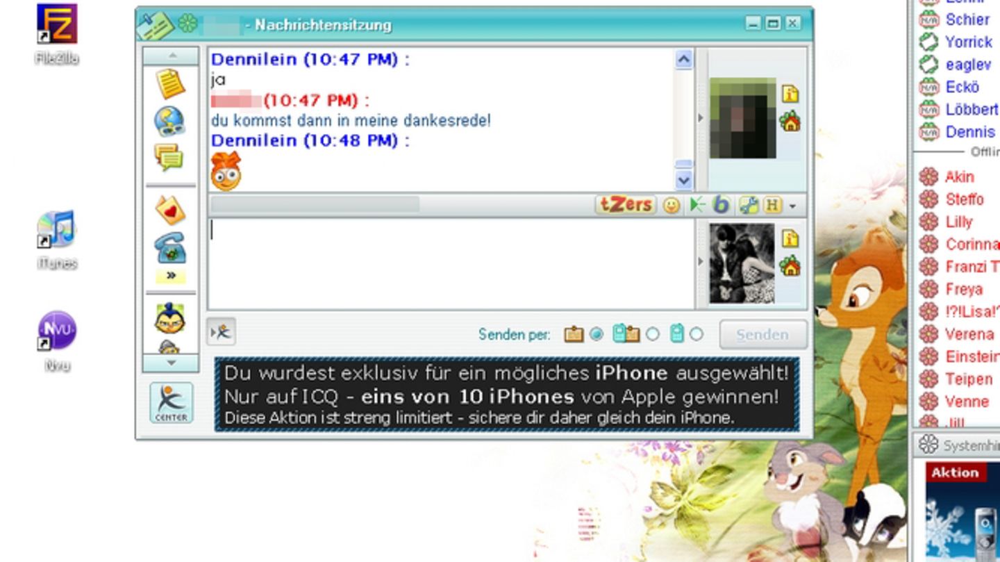 ICQ – Uh-oh! und das erste Chat-Fieber