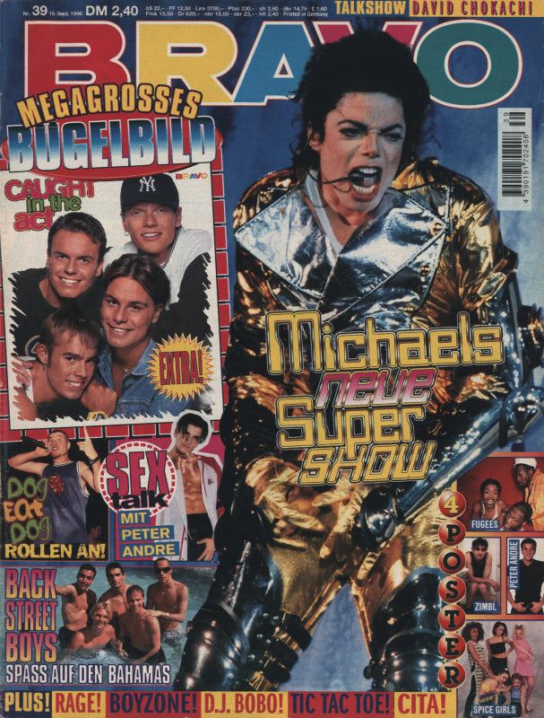 Bravo Cover from week 39, 1996